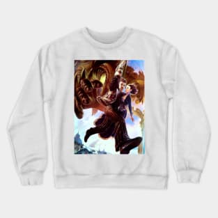 Songbird Grabbing Booker Bioshock Infinite Crewneck Sweatshirt